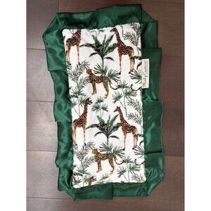 Minky Couture Baby Lovey Blanket Giraffe Cheetah